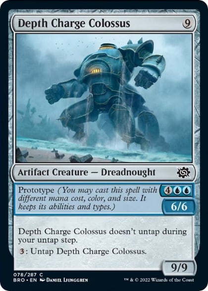 Depth Charge Colossus, The Brothers' War 78