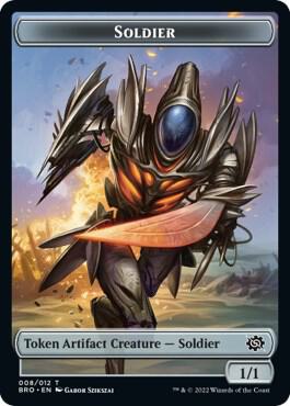 Soldier Token (008), The Brothers' War 8