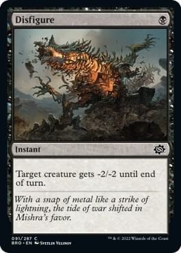 Disfigure, The Brothers' War 91