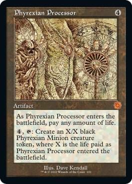Phyrexian Processor (Schematic), The Brothers' War: Retro Frame Artifacts 102