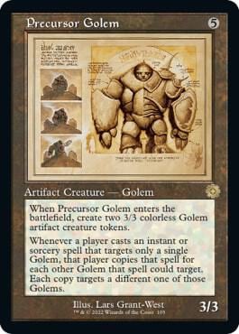 Precursor Golem (Schematic), The Brothers' War: Retro Frame Artifacts 105