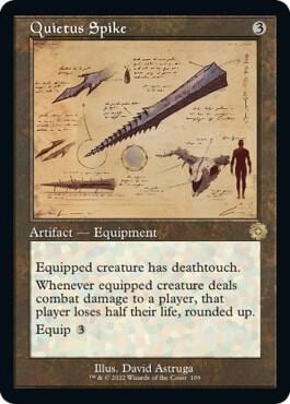 Quietus Spike (Schematic), The Brothers' War: Retro Frame Artifacts 109