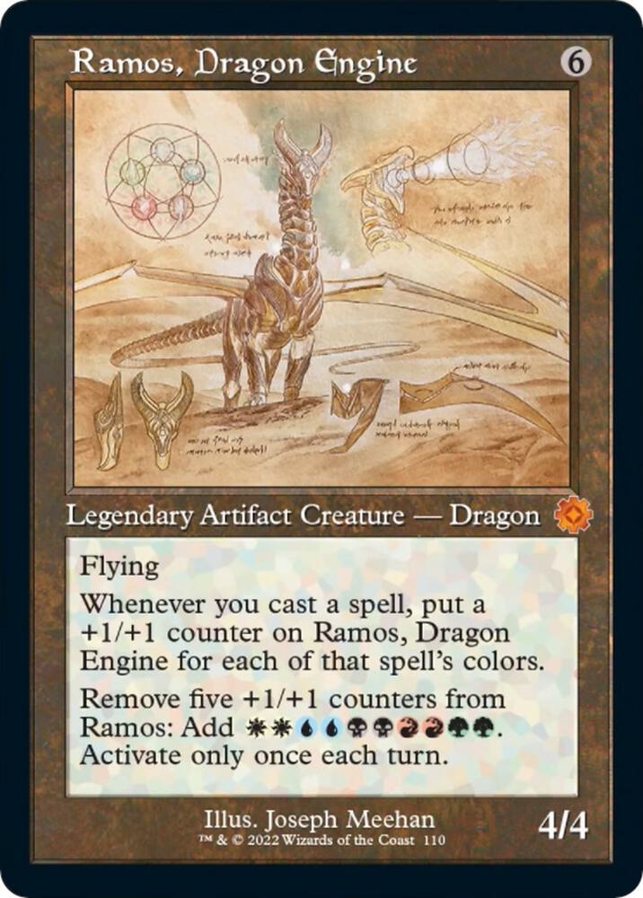 Ramos, Dragon Engine (Schematic), The Brothers' War: Retro Frame Artifacts 110