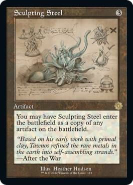Sculpting Steel (Schematic), The Brothers' War: Retro Frame Artifacts 113