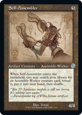 Self-Assembler (Schematic), The Brothers' War: Retro Frame Artifacts 114