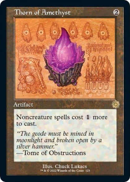 Thorn of Amethyst (Schematic), The Brothers' War: Retro Frame Artifacts 123