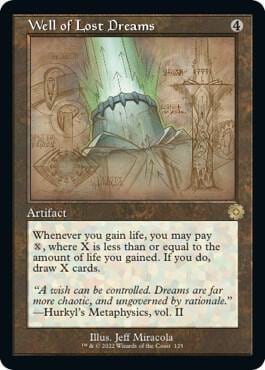 Well of Lost Dreams (Schematic), The Brothers' War: Retro Frame Artifacts 125