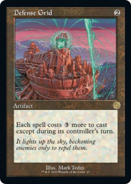 Defense Grid, The Brothers' War: Retro Frame Artifacts 13
