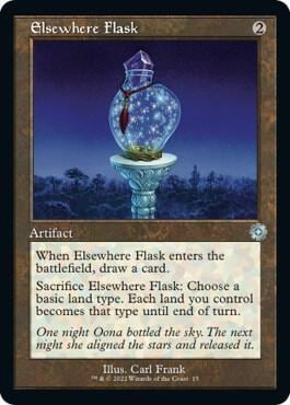 Elsewhere Flask, The Brothers' War: Retro Frame Artifacts 15