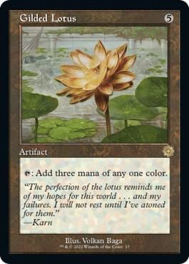 Gilded Lotus, The Brothers' War: Retro Frame Artifacts 17