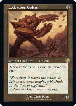 Lodestone Golem, The Brothers' War: Retro Frame Artifacts 29