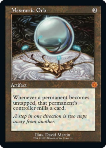 Mesmeric Orb, The Brothers' War: Retro Frame Artifacts 31