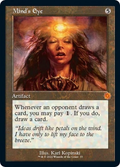 Mind's Eye, The Brothers' War: Retro Frame Artifacts 33