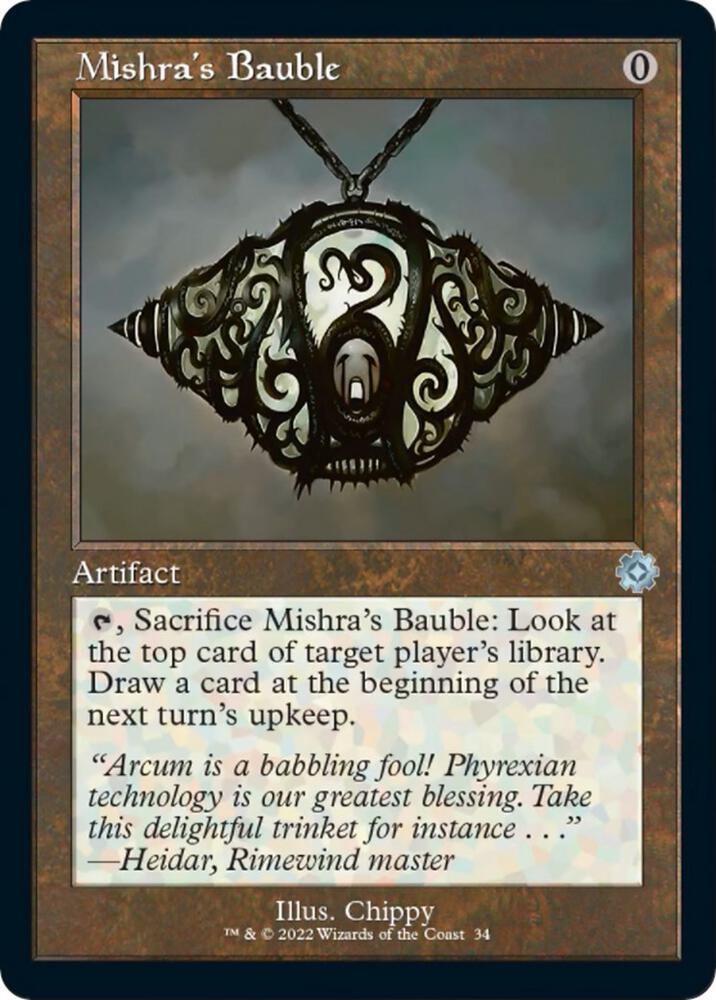 Mishra's Bauble, The Brothers' War: Retro Frame Artifacts 34
