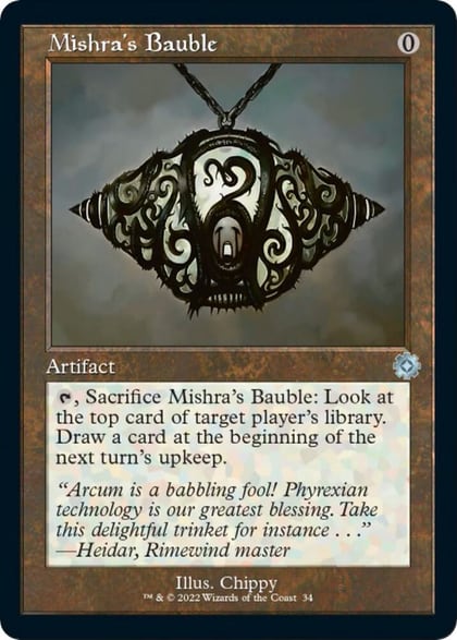 Mishra's Bauble, The Brothers' War: Retro Frame Artifacts 34