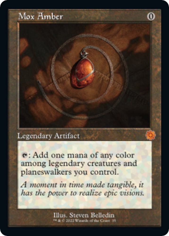 Mox Amber, The Brothers' War: Retro Frame Artifacts 35