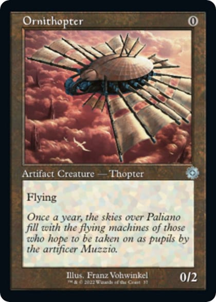 Ornithopter, The Brothers' War: Retro Frame Artifacts 37