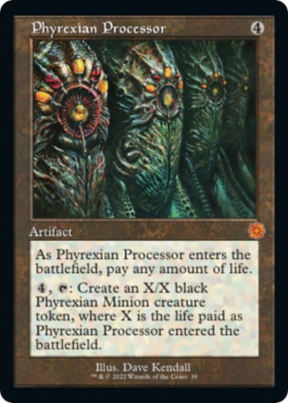 Phyrexian Processor, The Brothers' War: Retro Frame Artifacts 39
