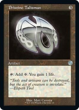Pristine Talisman, The Brothers' War: Retro Frame Artifacts 43