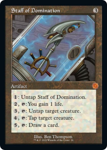 Staff of Domination, The Brothers' War: Retro Frame Artifacts 56