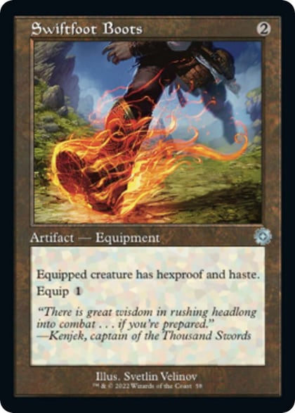 Swiftfoot Boots, The Brothers' War: Retro Frame Artifacts 58