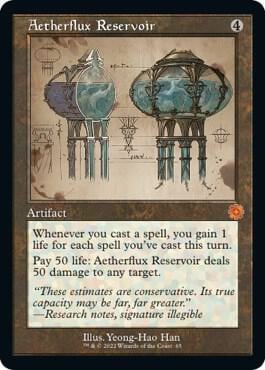 Aetherflux Reservoir (Schematic), The Brothers' War: Retro Frame Artifacts 65
