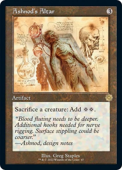 Ashnod's Altar (Schematic), The Brothers' War: Retro Frame Artifacts 67