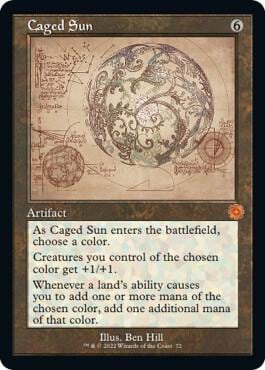 Caged Sun (Schematic), The Brothers' War: Retro Frame Artifacts 72