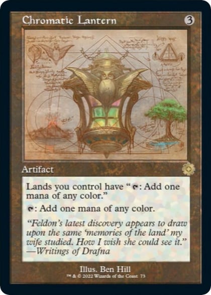 Chromatic Lantern (Schematic), The Brothers' War: Retro Frame Artifacts 73