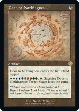 Door to Nothingness (Schematic), The Brothers' War: Retro Frame Artifacts 77
