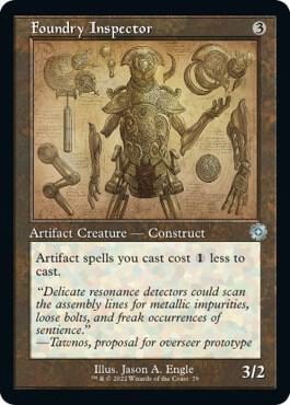 Foundry Inspector (Schematic), The Brothers' War: Retro Frame Artifacts 79