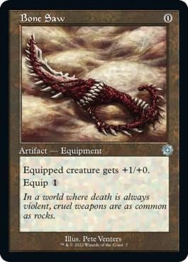 Bone Saw, The Brothers' War: Retro Frame Artifacts 7