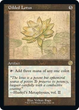 Gilded Lotus (Schematic), The Brothers' War: Retro Frame Artifacts 80
