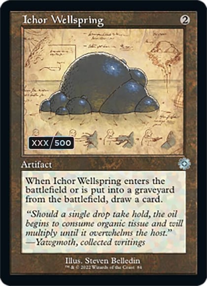 Ichor Wellspring (Schematic) (Serial Numbered), The Brothers' War: Retro Frame Artifacts 84