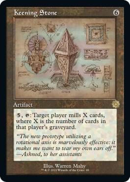 Keening Stone (Schematic), The Brothers' War: Retro Frame Artifacts 89