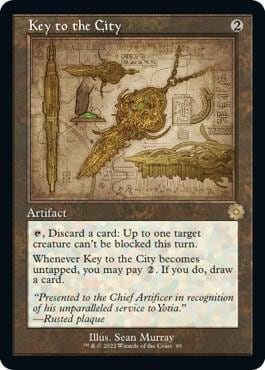 Key to the City (Schematic), The Brothers' War: Retro Frame Artifacts 90
