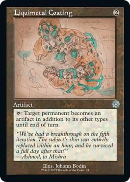 Liquimetal Coating (Schematic), The Brothers' War: Retro Frame Artifacts 91