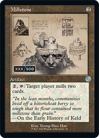 Millstone (Schematic) (Serial Numbered), The Brothers' War: Retro Frame Artifacts 95