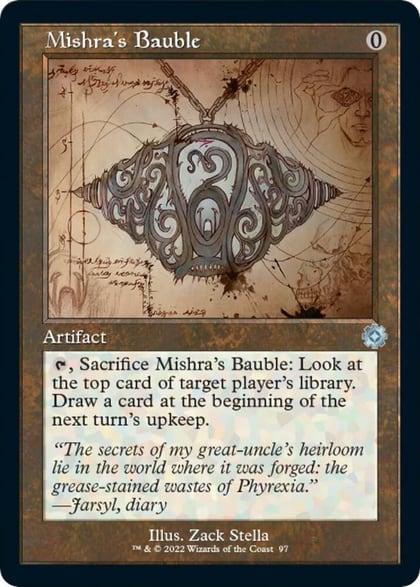 Mishra's Bauble (Schematic), The Brothers' War: Retro Frame Artifacts 97