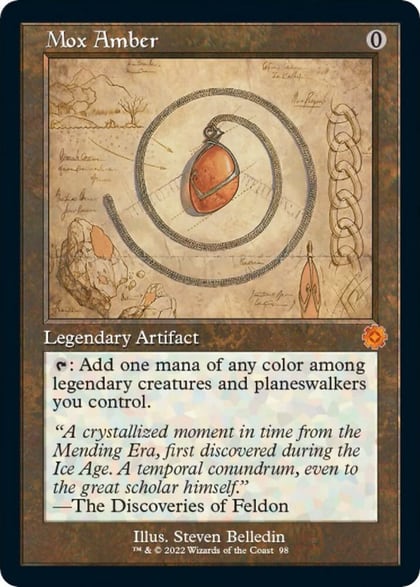 Mox Amber (Schematic), The Brothers' War: Retro Frame Artifacts 98