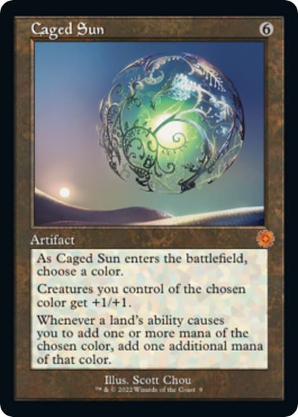 Caged Sun, The Brothers' War: Retro Frame Artifacts 9