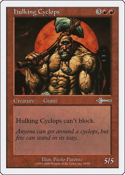 Hulking Cyclops, Beatdown Box Set 38