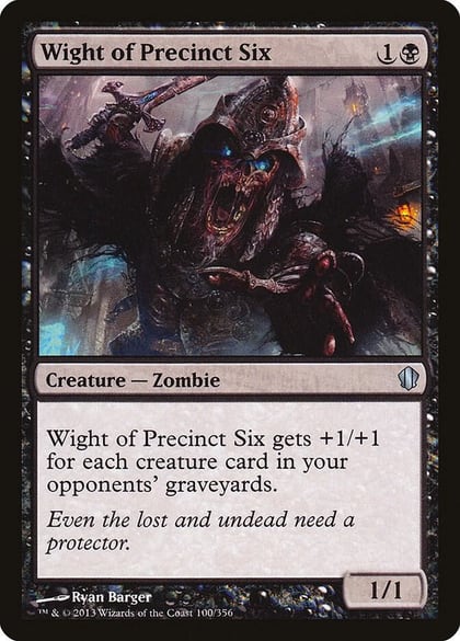 Wight of Precinct Six, Commander 2013 100