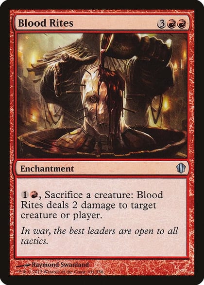 Blood Rites, Commander 2013 101