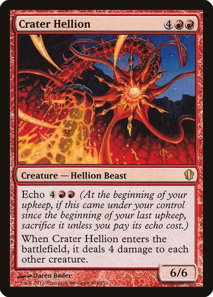 Crater Hellion, Commander 2013 104