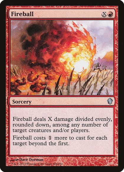Fireball, Commander 2013 106
