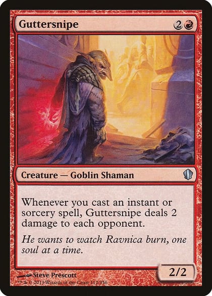 Guttersnipe, Commander 2013 112
