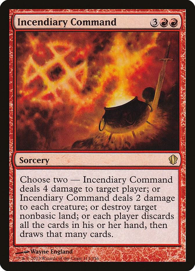Incendiary Command, Commander 2013 113