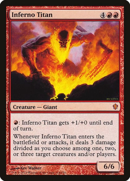 Inferno Titan, Commander 2013 114