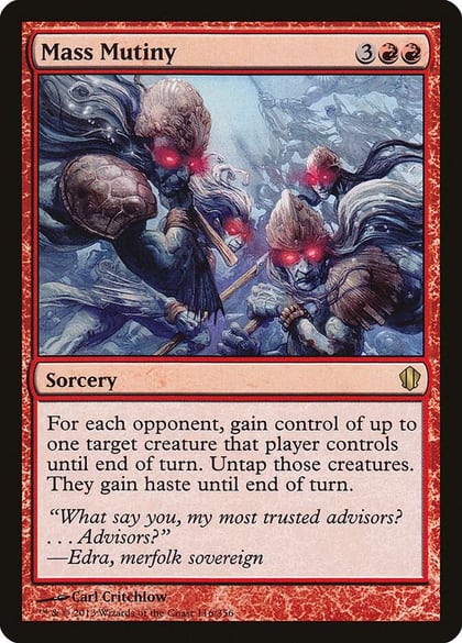 Mass Mutiny, Commander 2013 116